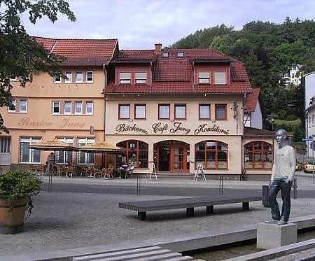 Pension Jung, Baeckerei-Konditorei & Cafe Ruhla Exterior foto